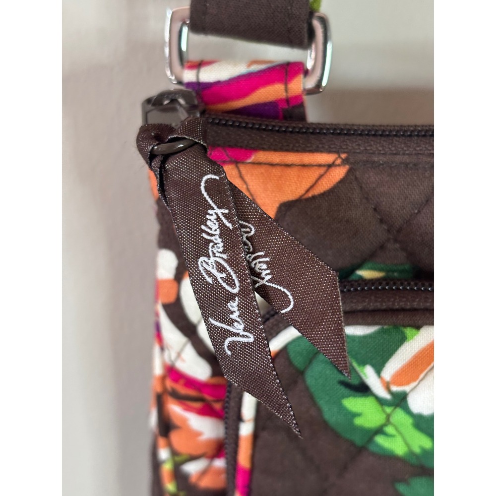 Vera Bradley Retired English Rose Little Hipster Color Adjustable Stap - Picture 3 of 7